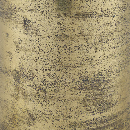 Quonset Tall Brass Finished Aluminum Metal Ornament