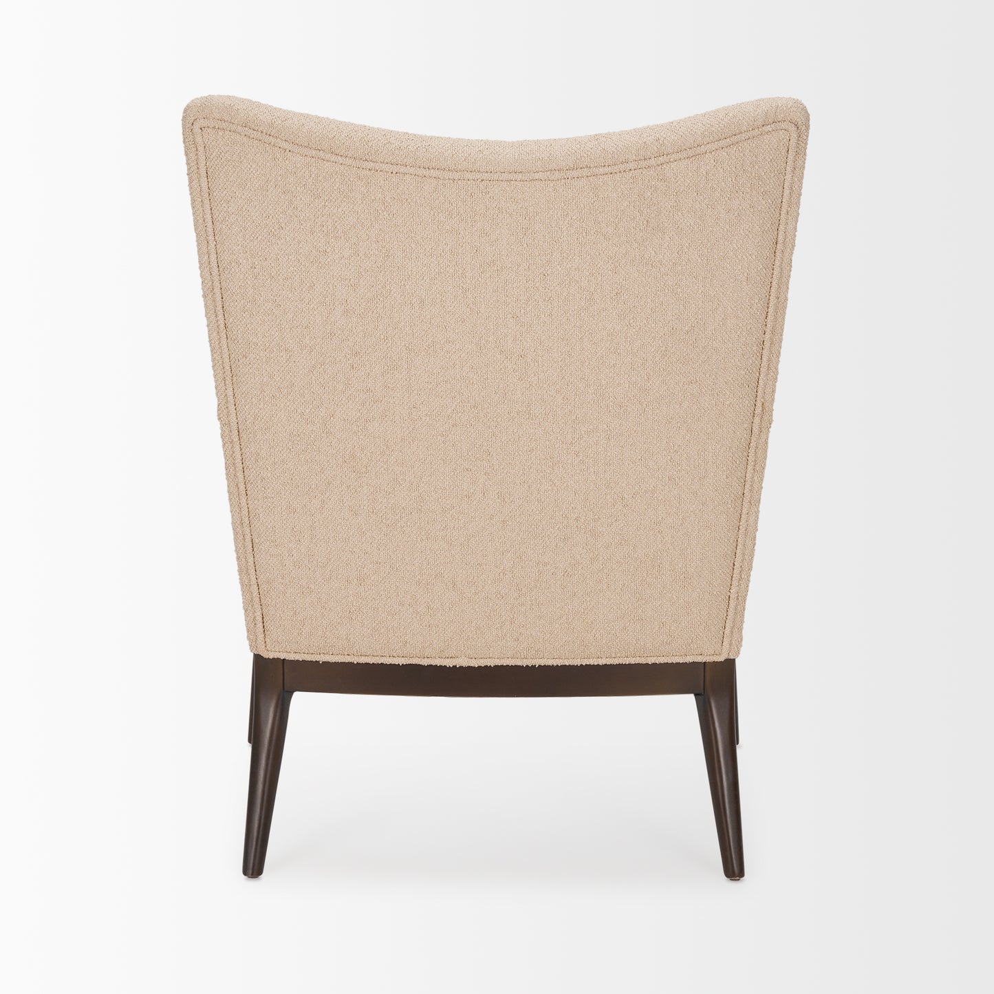Argent Beige Boucle Accent Chair