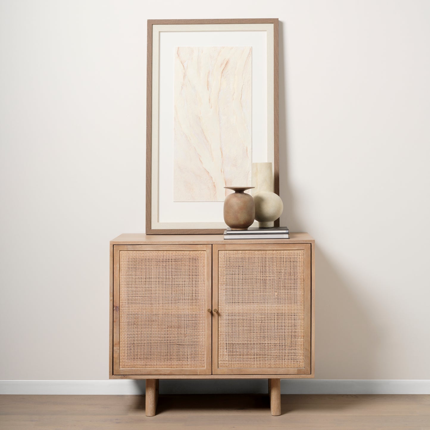 Rylee 7.7H Medium Brown Ceramic Vase