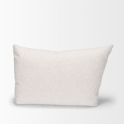 Halston Arm Pillow in Oatmeal Performance Fabric