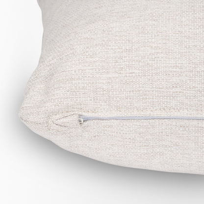 Halston Arm Pillow in Oatmeal Performance Fabric