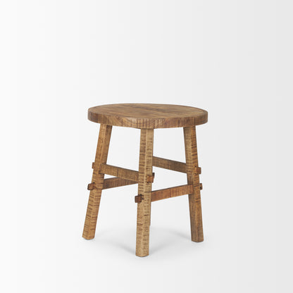 Rosie Small Brown Wood End Table
