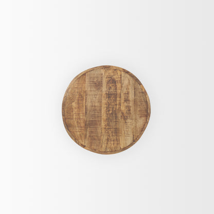 Rosie Small Brown Wood End Table