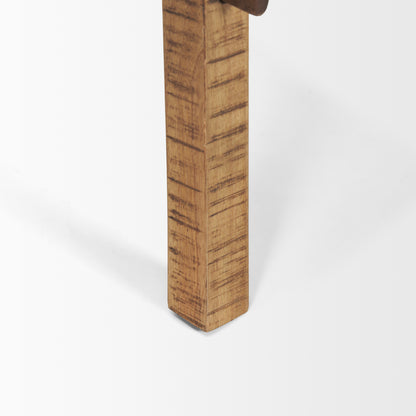 Rosie Small Brown Wood End Table