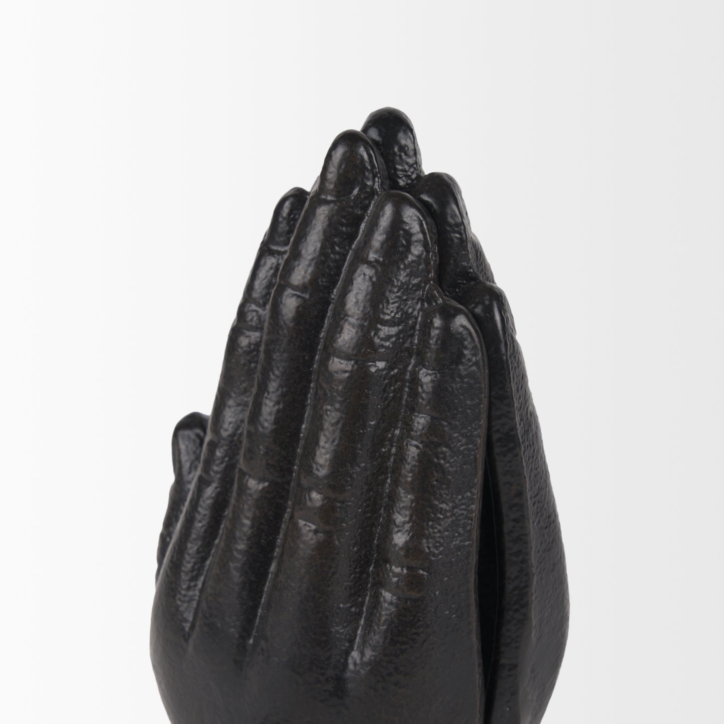 Praying Hands Bronze Cast Iron Book Ends