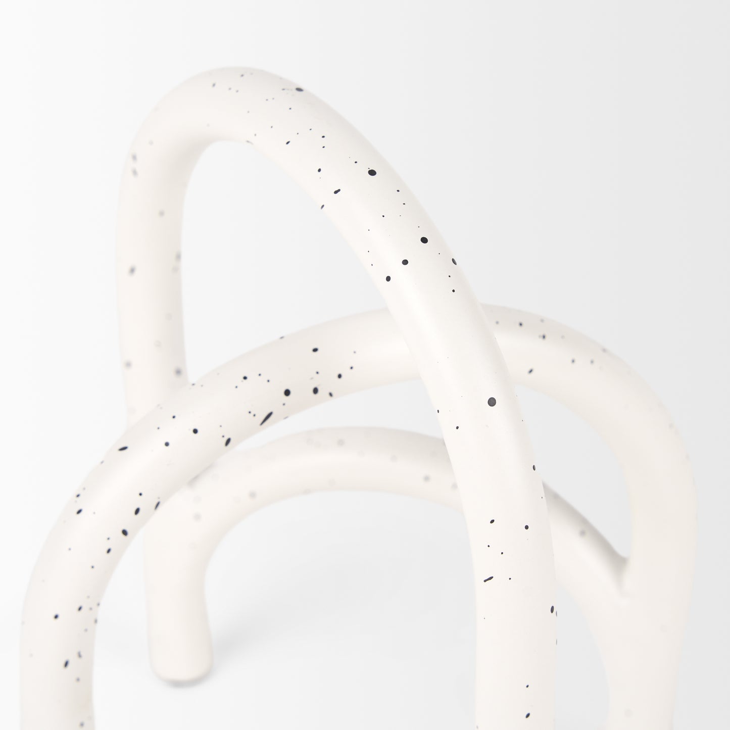 Springe White & Gray Speckled Arch Decorative Object (Set of 2)