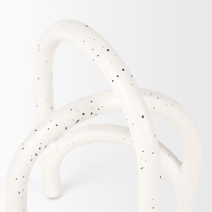 Springe White & Gray Speckled Arch Decorative Object (Set of 2)