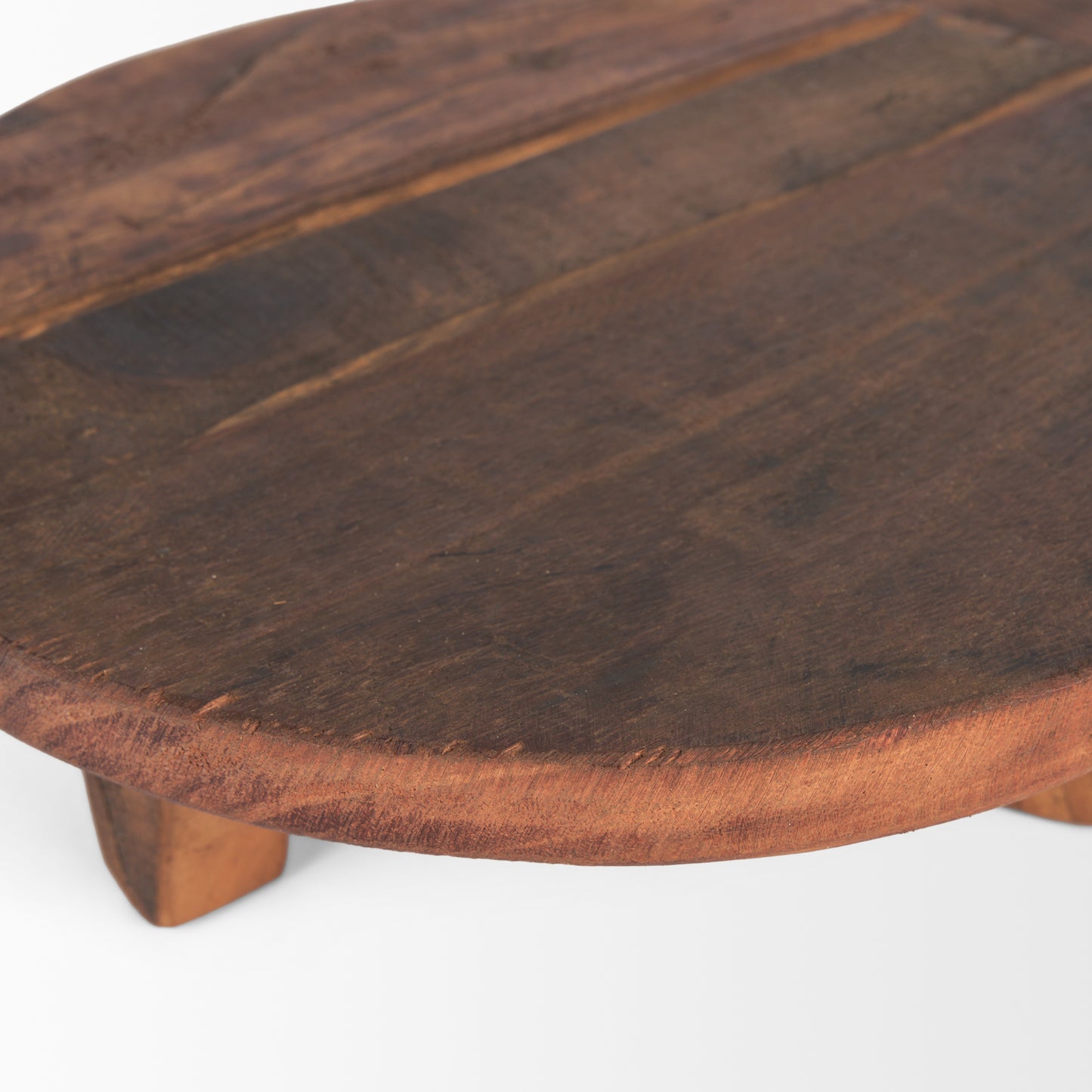 Iza Medium Brown Wooden Riser (Set of 2)