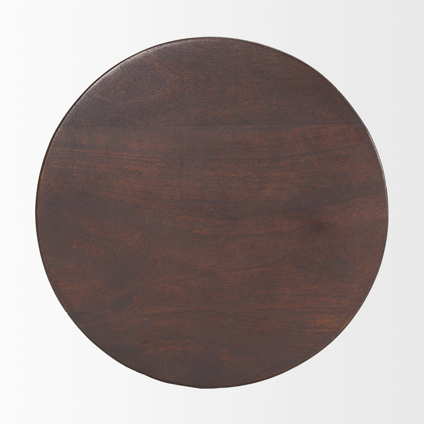Odessa Dark Brown Wood Accent Table