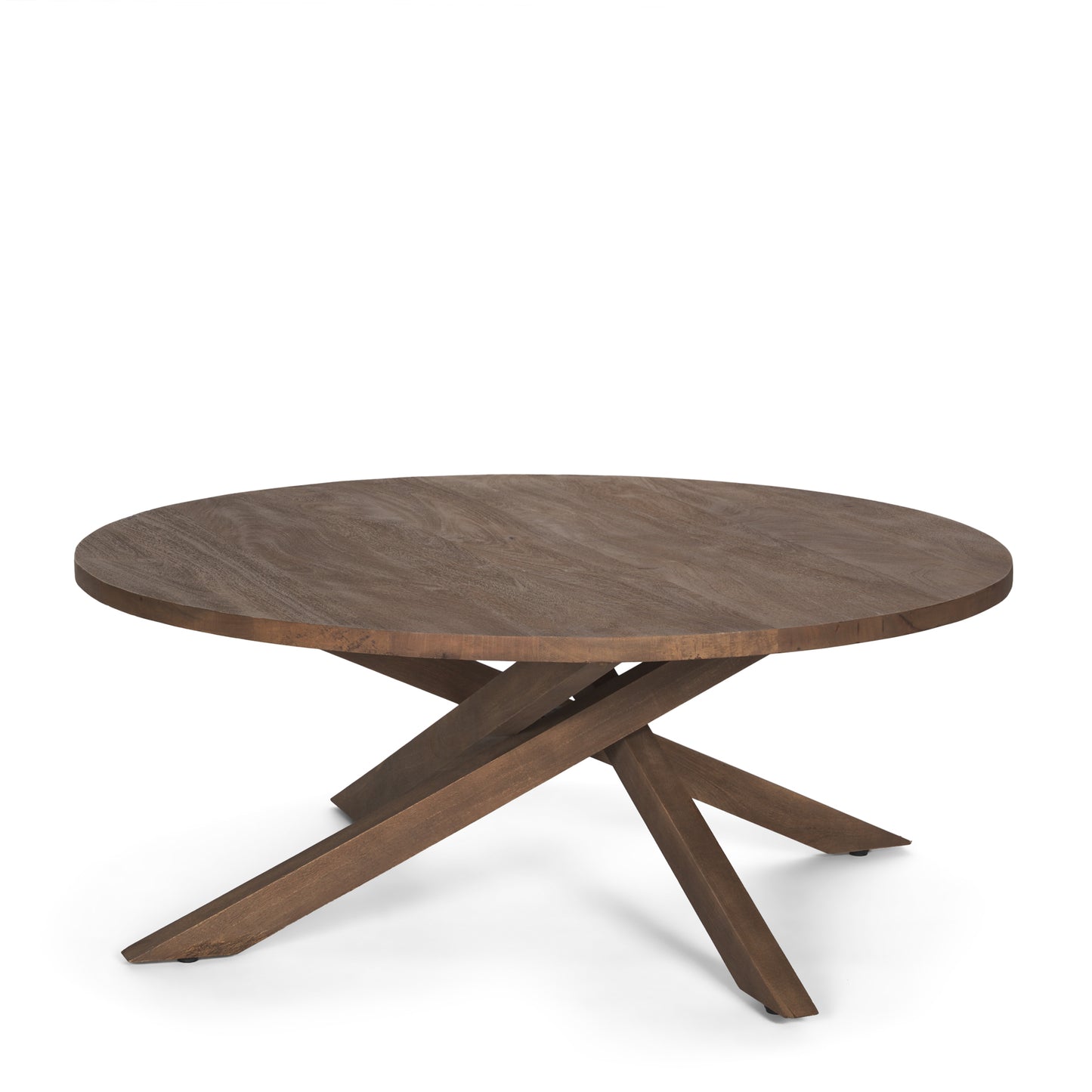 Solana Medium Brown Wood Coffee Table