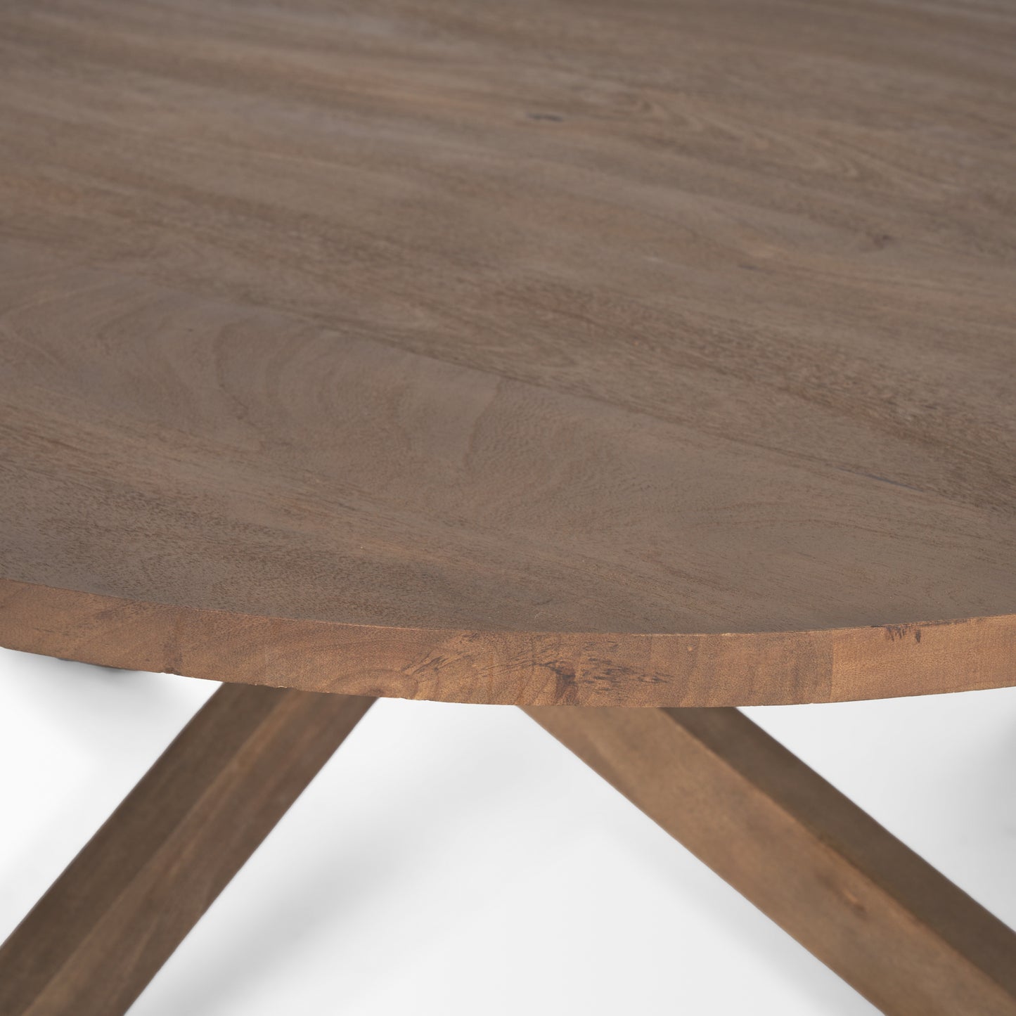 Solana Medium Brown Wood Coffee Table