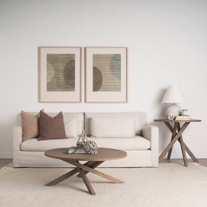 Hood 7.7L x 7.7W x 9.4H Bronze Geometric Ceramic Object