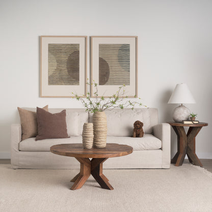 Heidi Reclaimed Brown Wooden Coffee Table