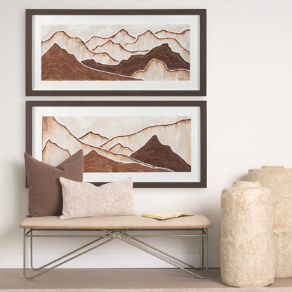 Jack Brown Linen Square Decorative Pillow Cover