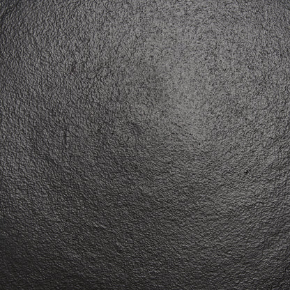 Sobi Textured Matte Black Round Metal Accent Table