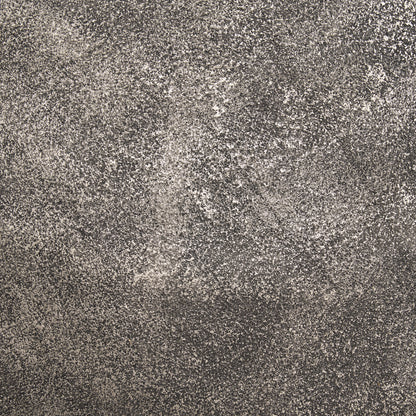 Randy Silver Nickel Cast Aluminum Metal Coffee Table