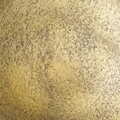 Risha Small Gold Metal Accent Table