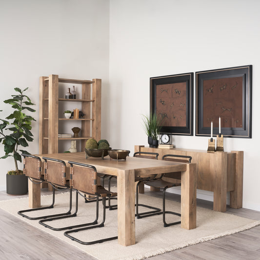 Polli Antiqued Gold w/ Matte Black Metal Taper Candleholders (Set of 2)