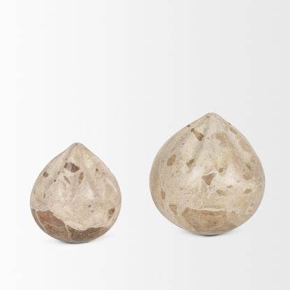 Caprie Small Beige Marble Decorative Juice Squeezer