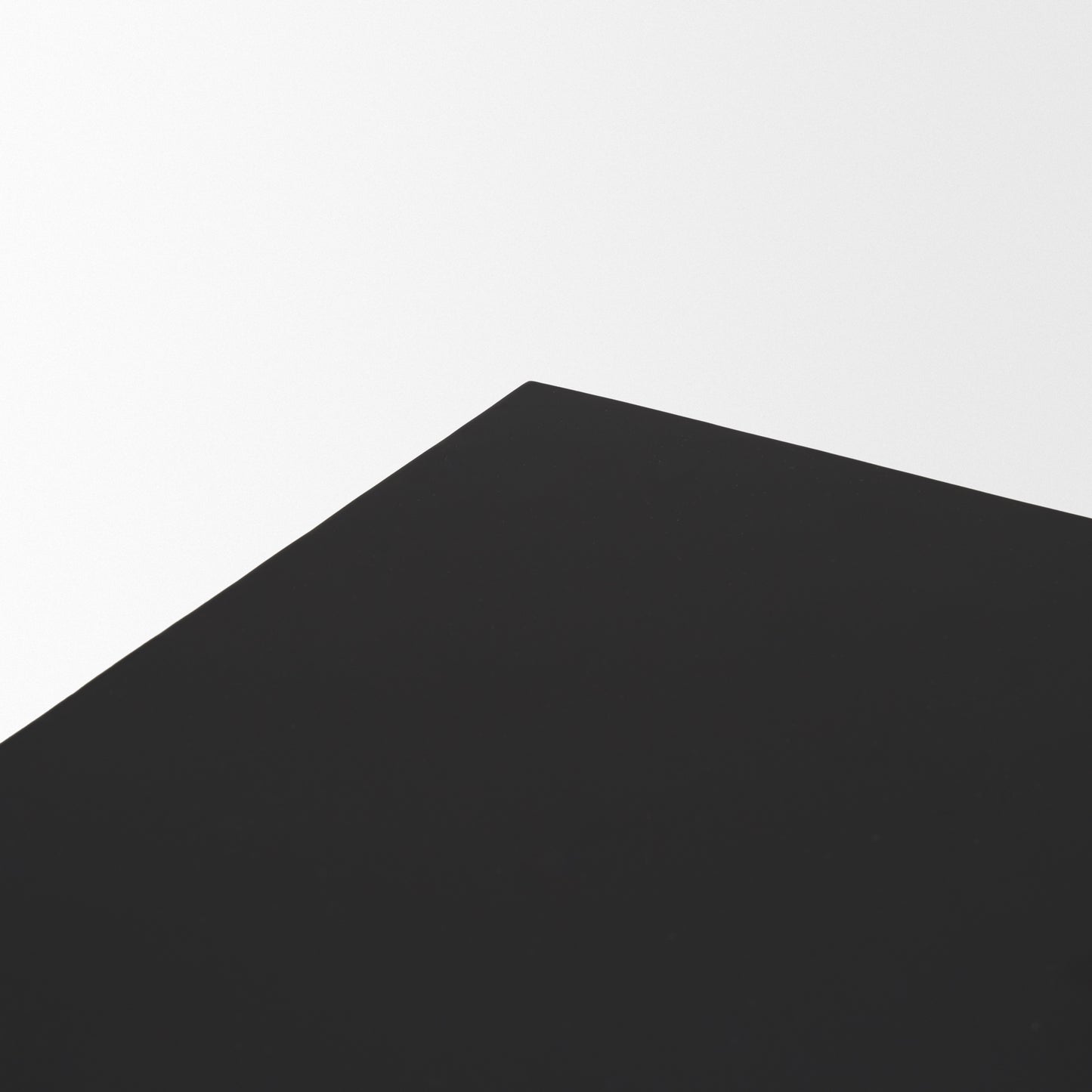 Sobi Matte Black Square Metal Side Table