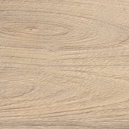 Sekou Light Brown Short Wooden Craftsman Stool