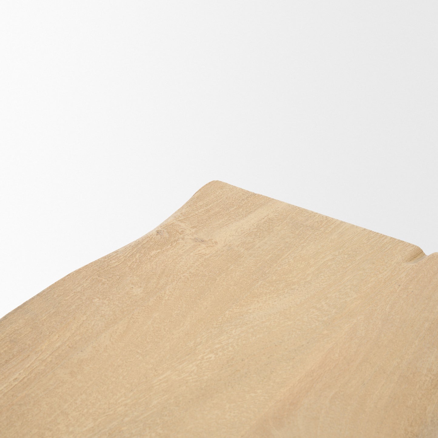 Sekou Light Brown Wooden Craftsman Console Table