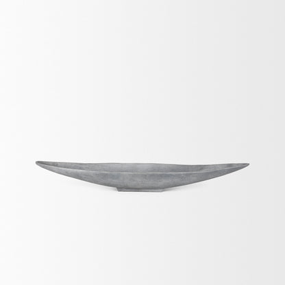 Piero Small Concrete Finished Metal Decorative Bowl