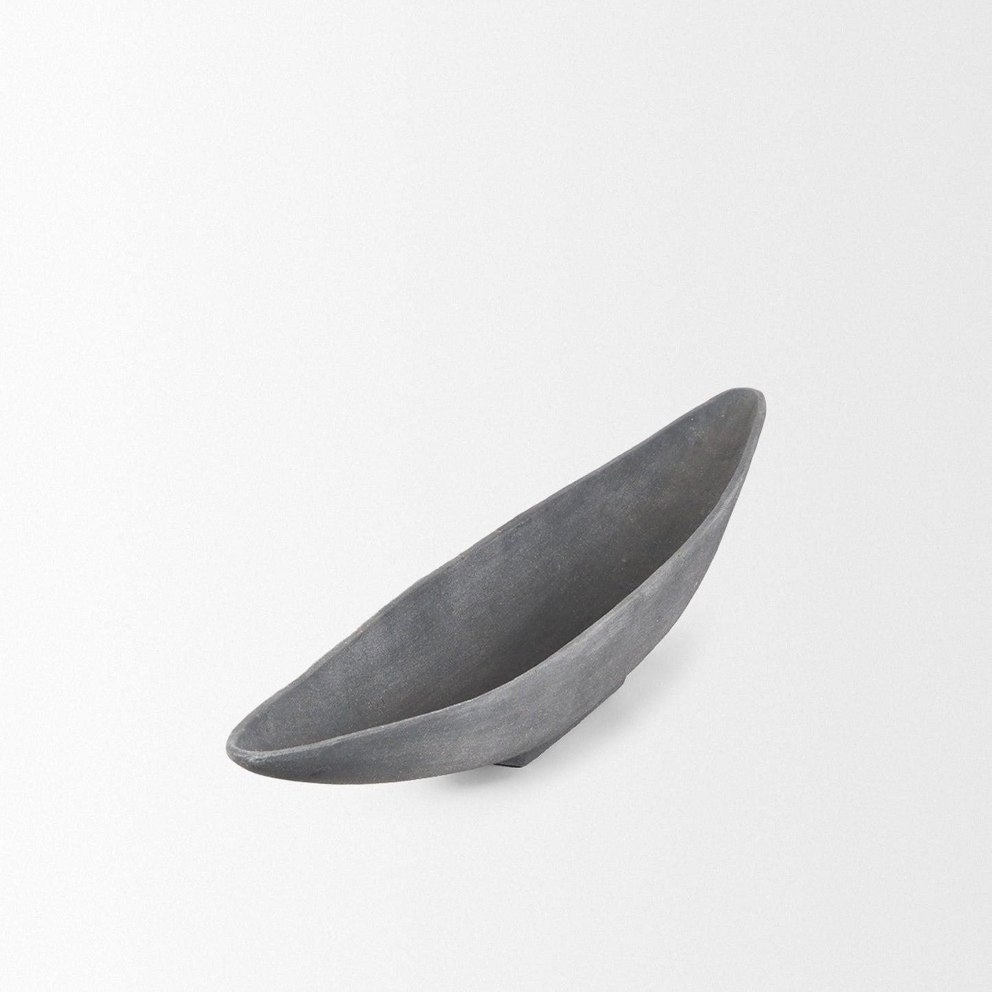 Piero Small Concrete Finished Metal Decorative Bowl