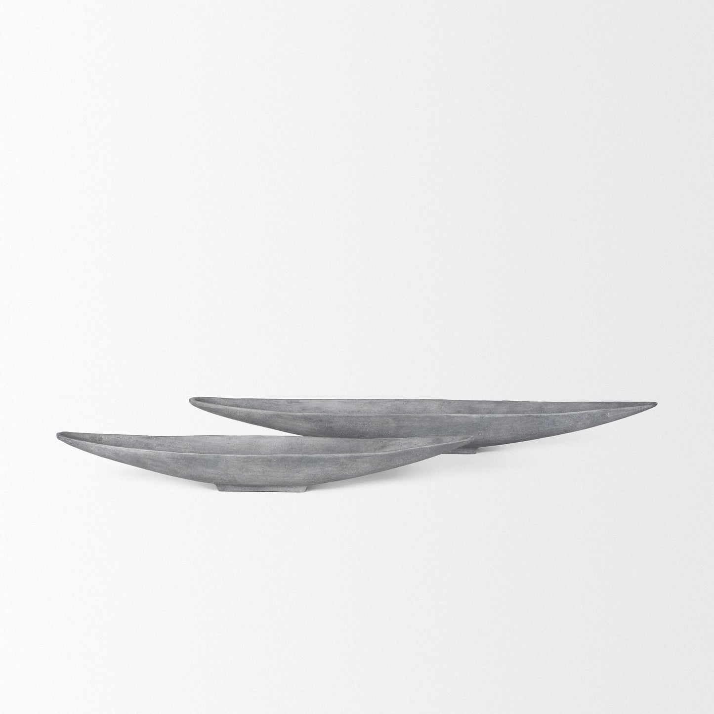 Piero Small Concrete Finished Metal Decorative Bowl