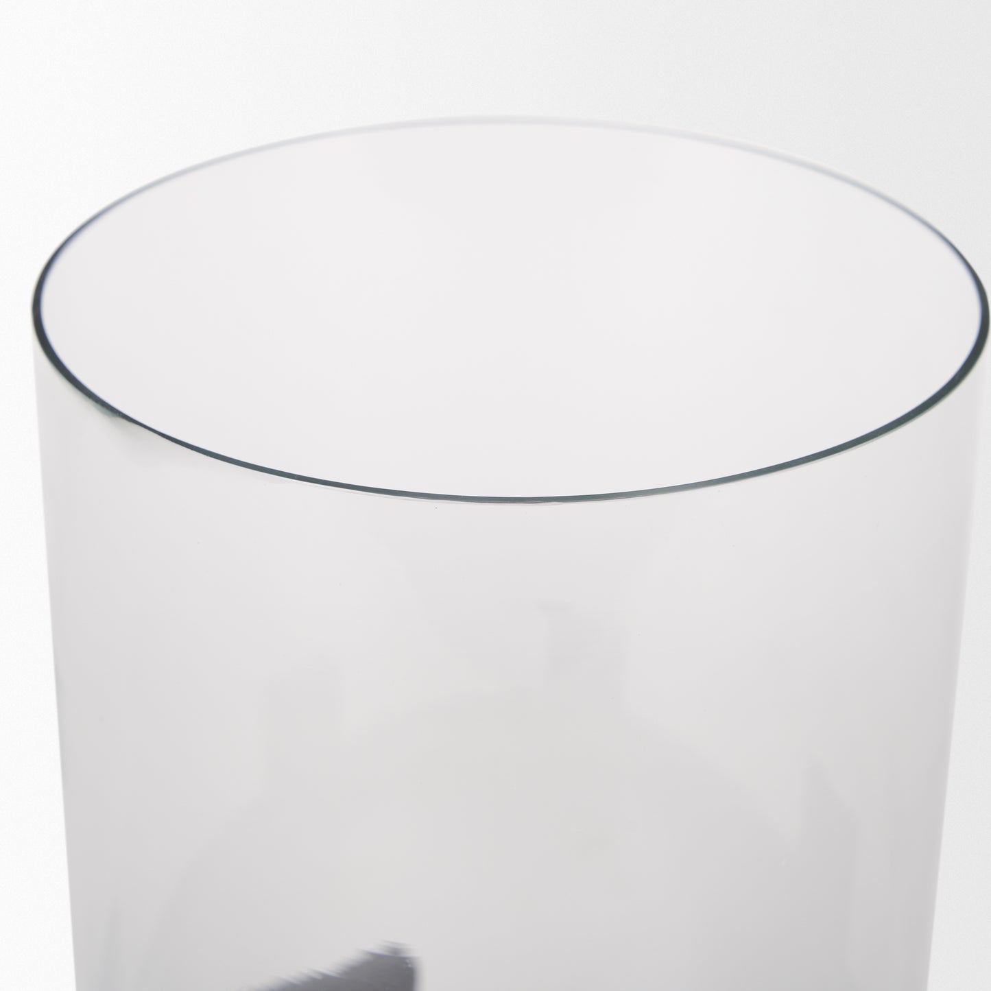 Price Small Matte Black Metal w/ Glass Hurricane Candle Holder