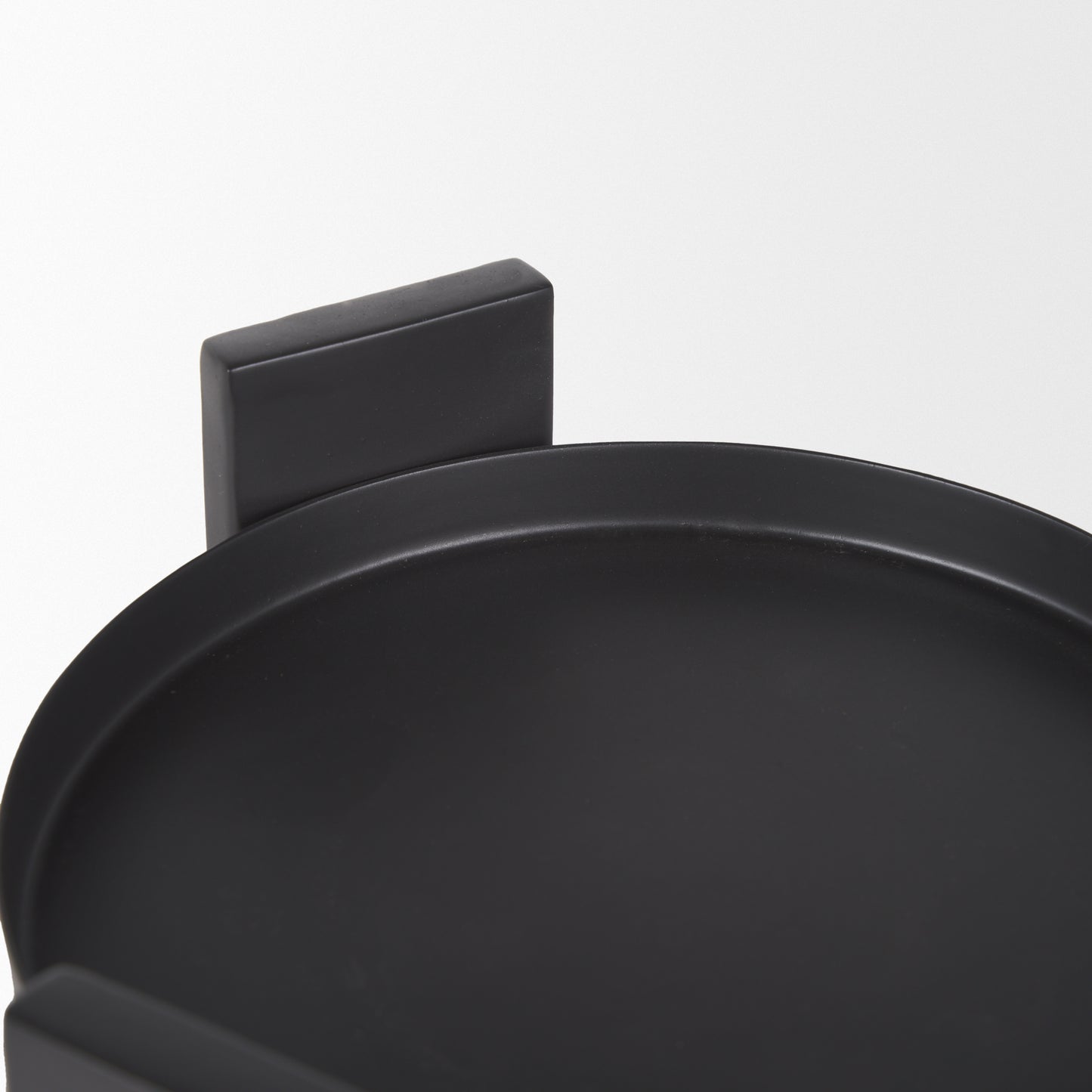 Price Small Matte Black Metal w/ Glass Hurricane Candle Holder