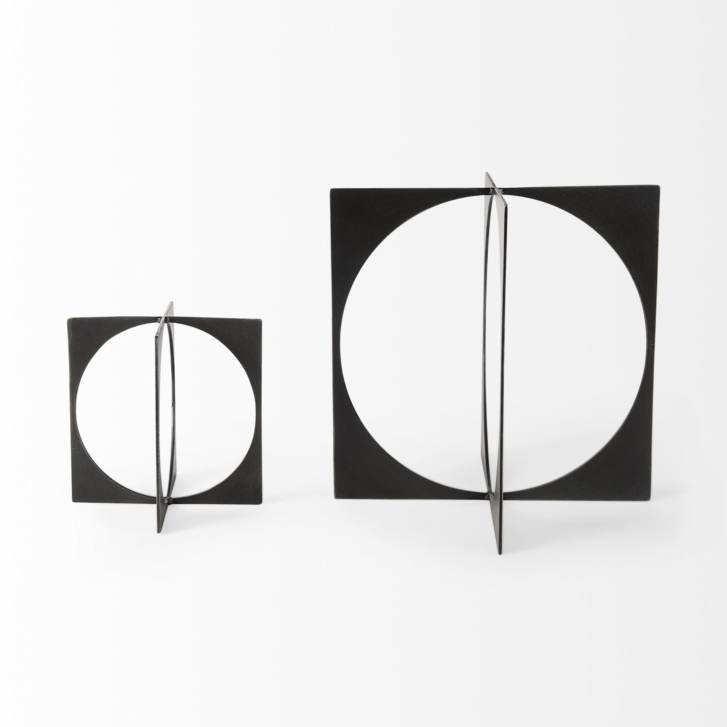 Lima Gunmetal Gray Metal Small Decorative Object