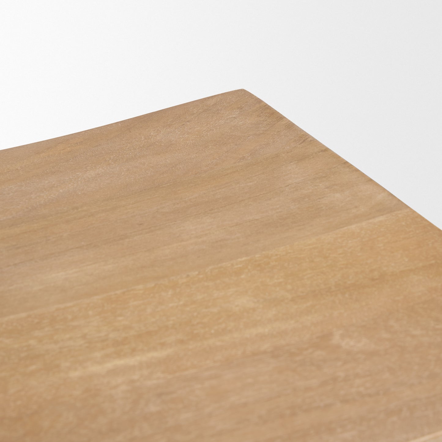 Taniel Light Brown Wood w/ Black Metal Stool