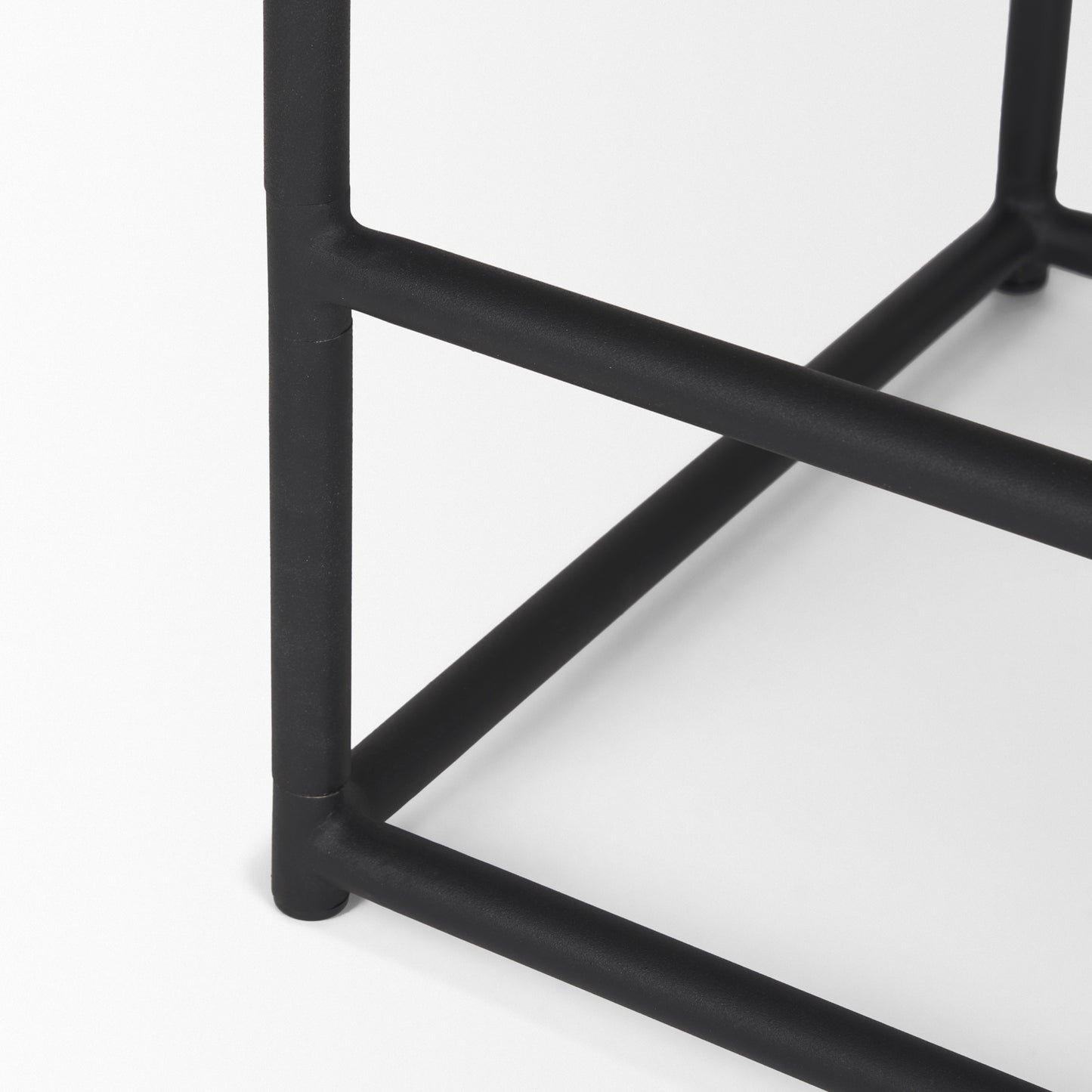 Taniel Light Brown Wood w/ Black Metal Counter Stool