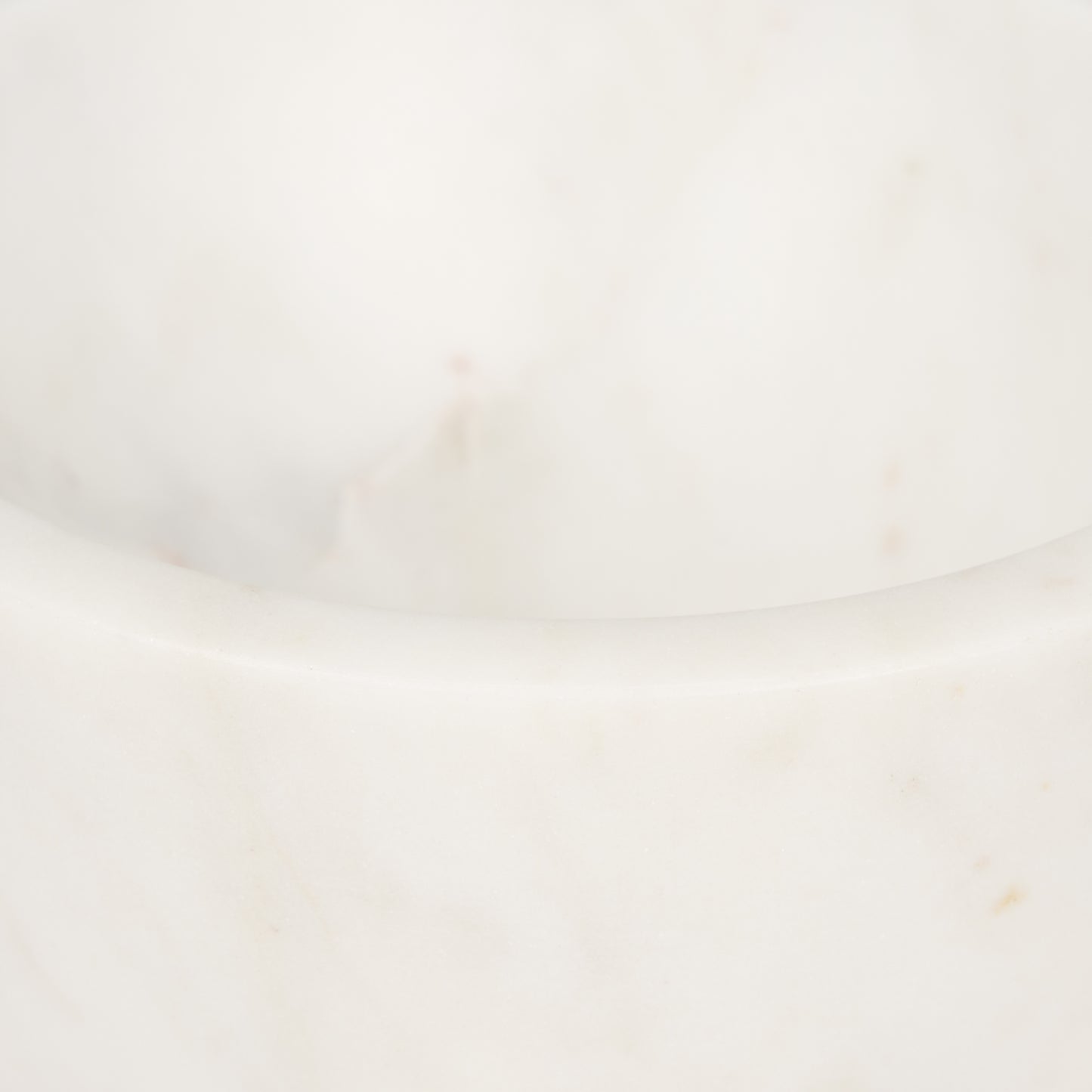 Katora Small Premium Solid White Marble Bowl