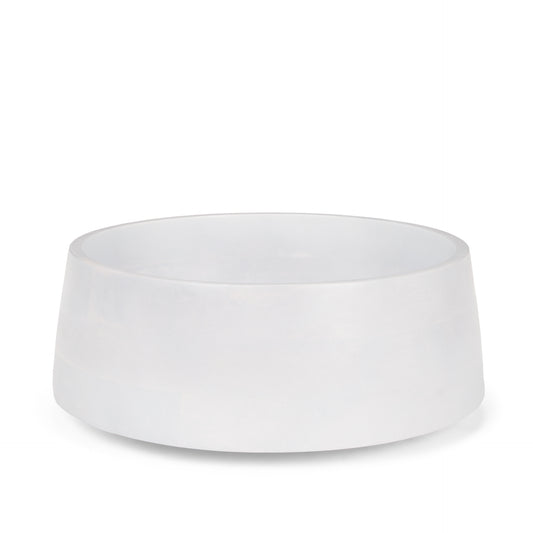 Kadara White Washed Solid Wood Decorative Bowl
