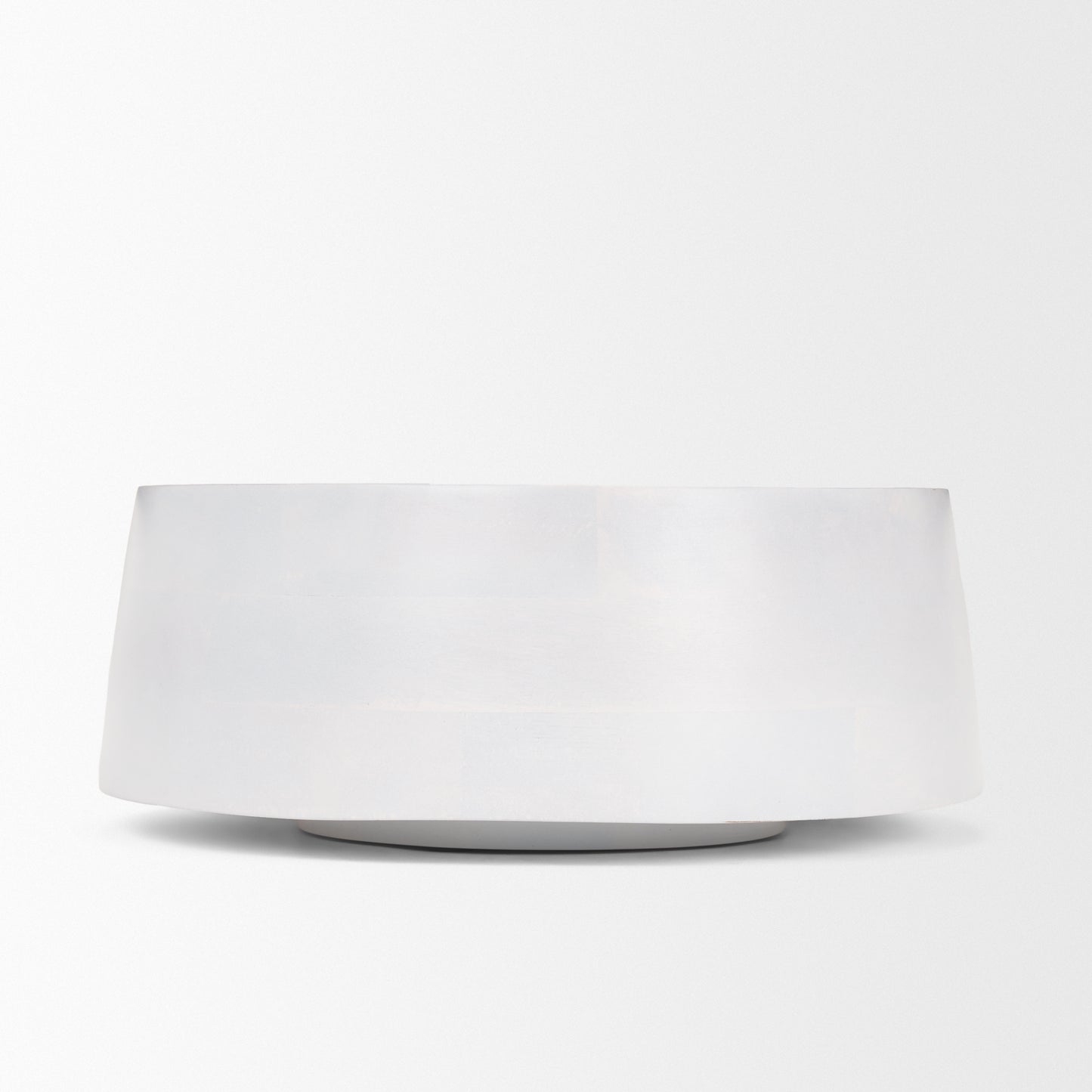 Kadara White Washed Solid Wood Decorative Bowl