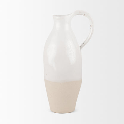 Valora Black Speckled Cream w/ Light Beige Ceramic Jug