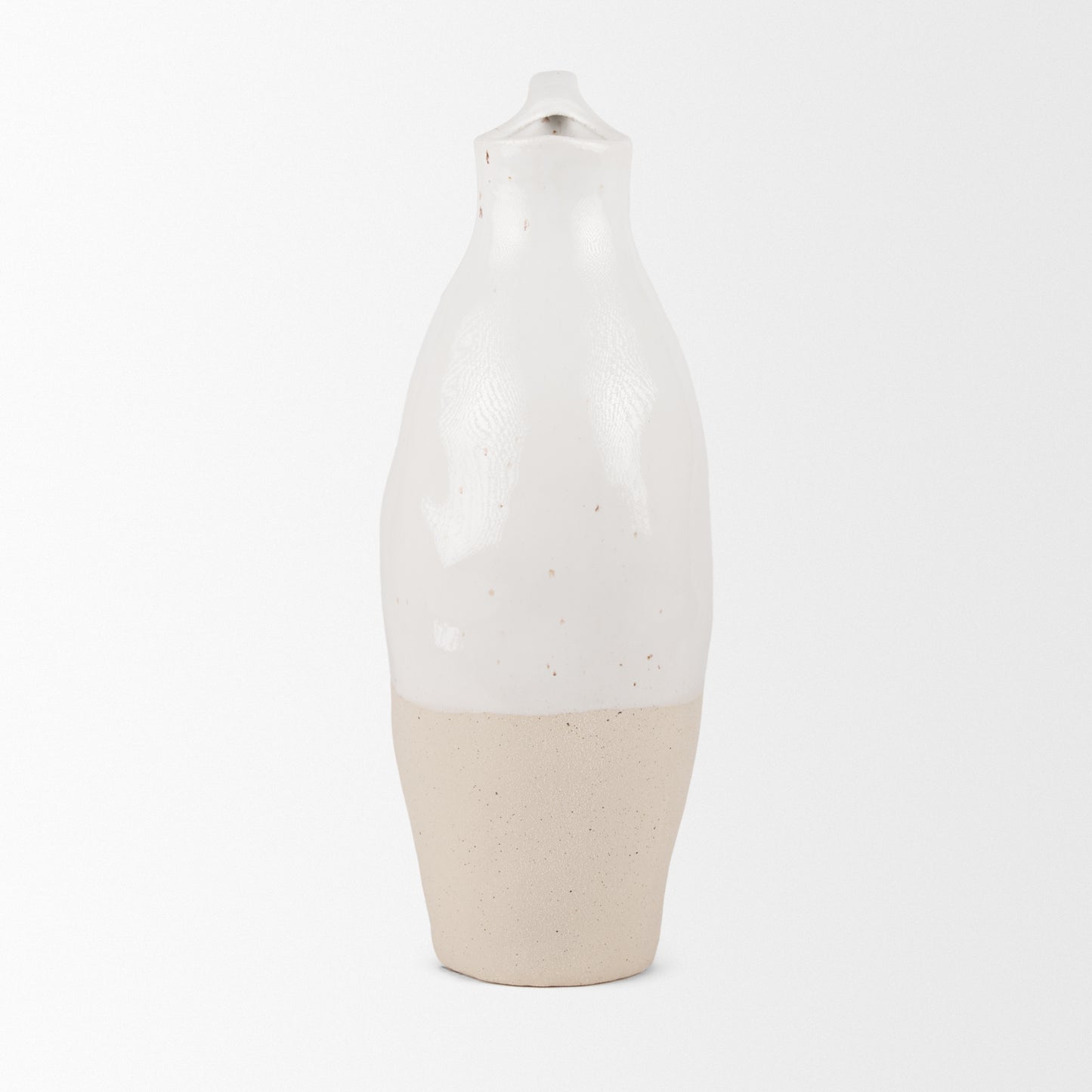 Valora Black Speckled Cream w/ Light Beige Ceramic Jug