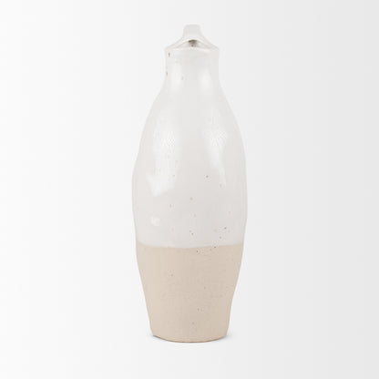 Valora Black Speckled Cream w/ Light Beige Ceramic Jug