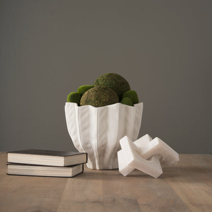 Linx Small Granite Resin Sculpture Decorative Object