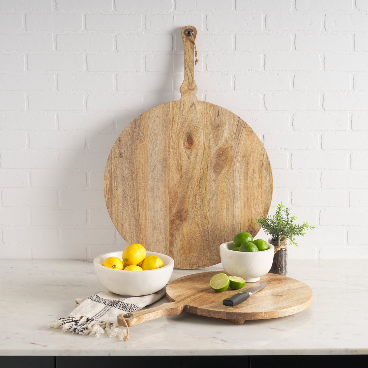 Katora Small Premium Solid White Marble Bowl