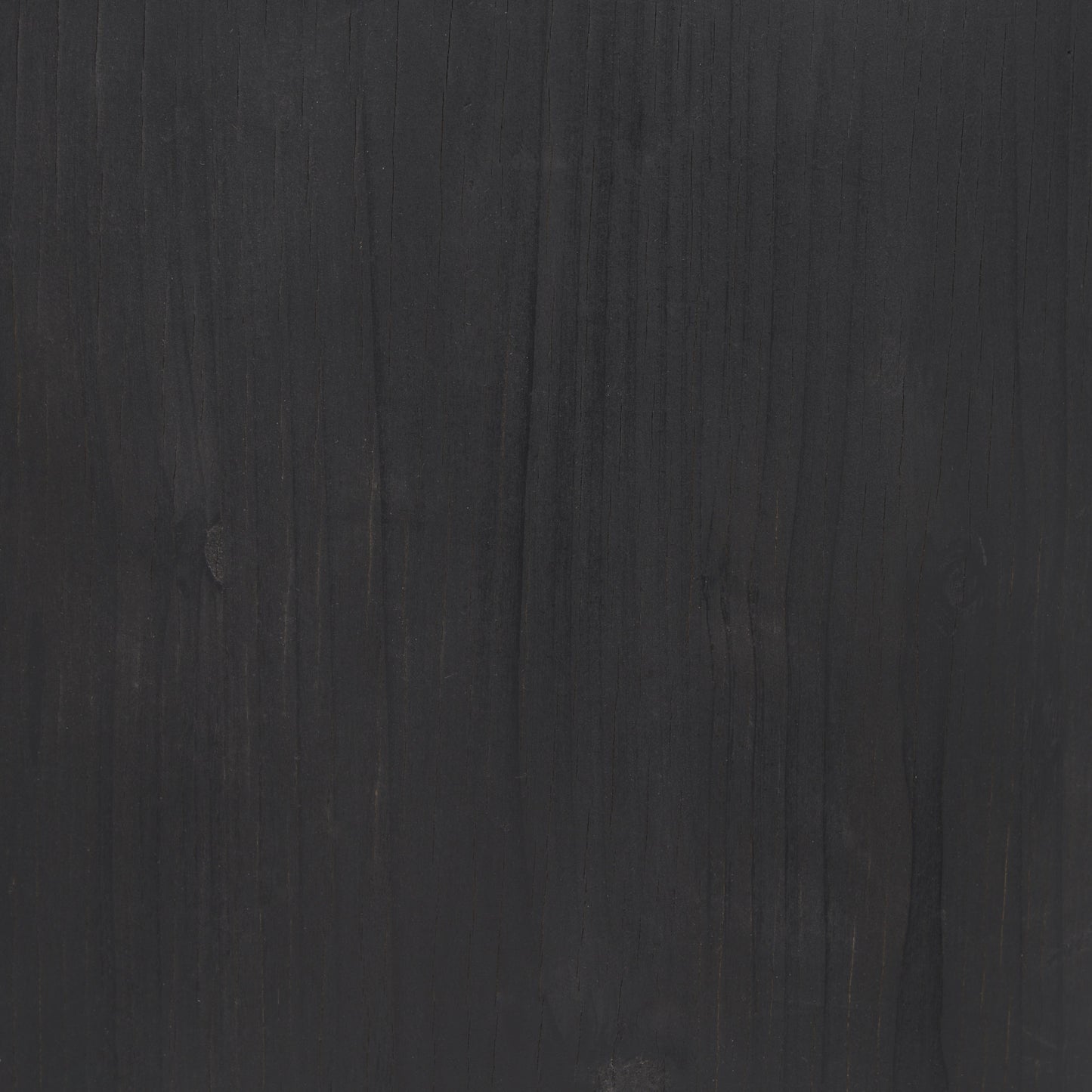 Wenopa Matte Black Wood w/ Natural Jute Accent Tables