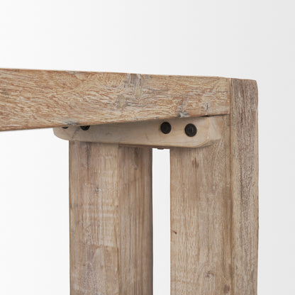 McArthur Whitewash Reclaimed Wood Console Table