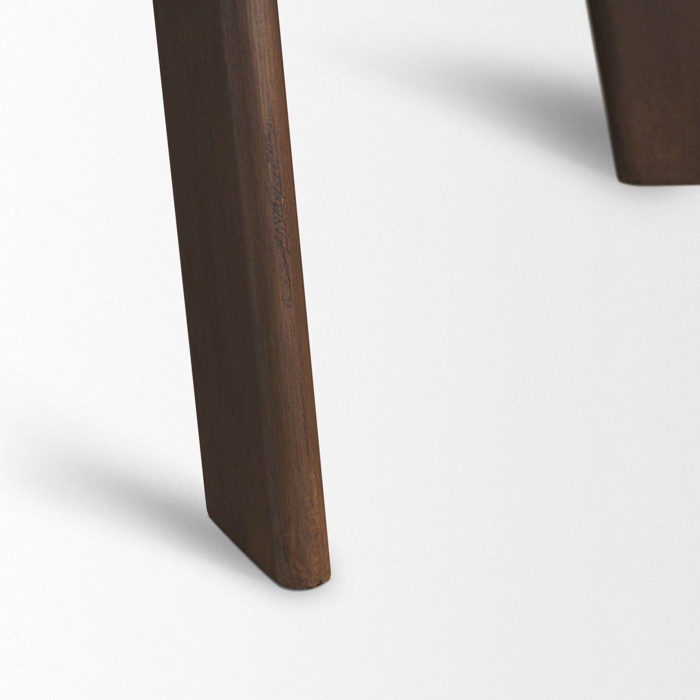 Welborn 84" Dark Brown Wood Rectangular Dining Table