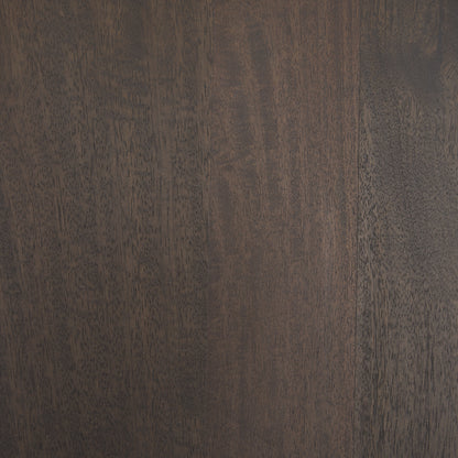 Wesson Dark Brown Wood Accent Table