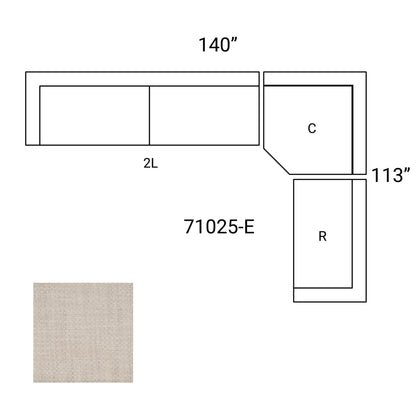 Hemlock 69L x 18W x 30H Brown Wood Sideboard