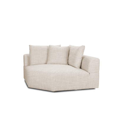 Cobain I 84" Brown Leather Two Seater Sofa