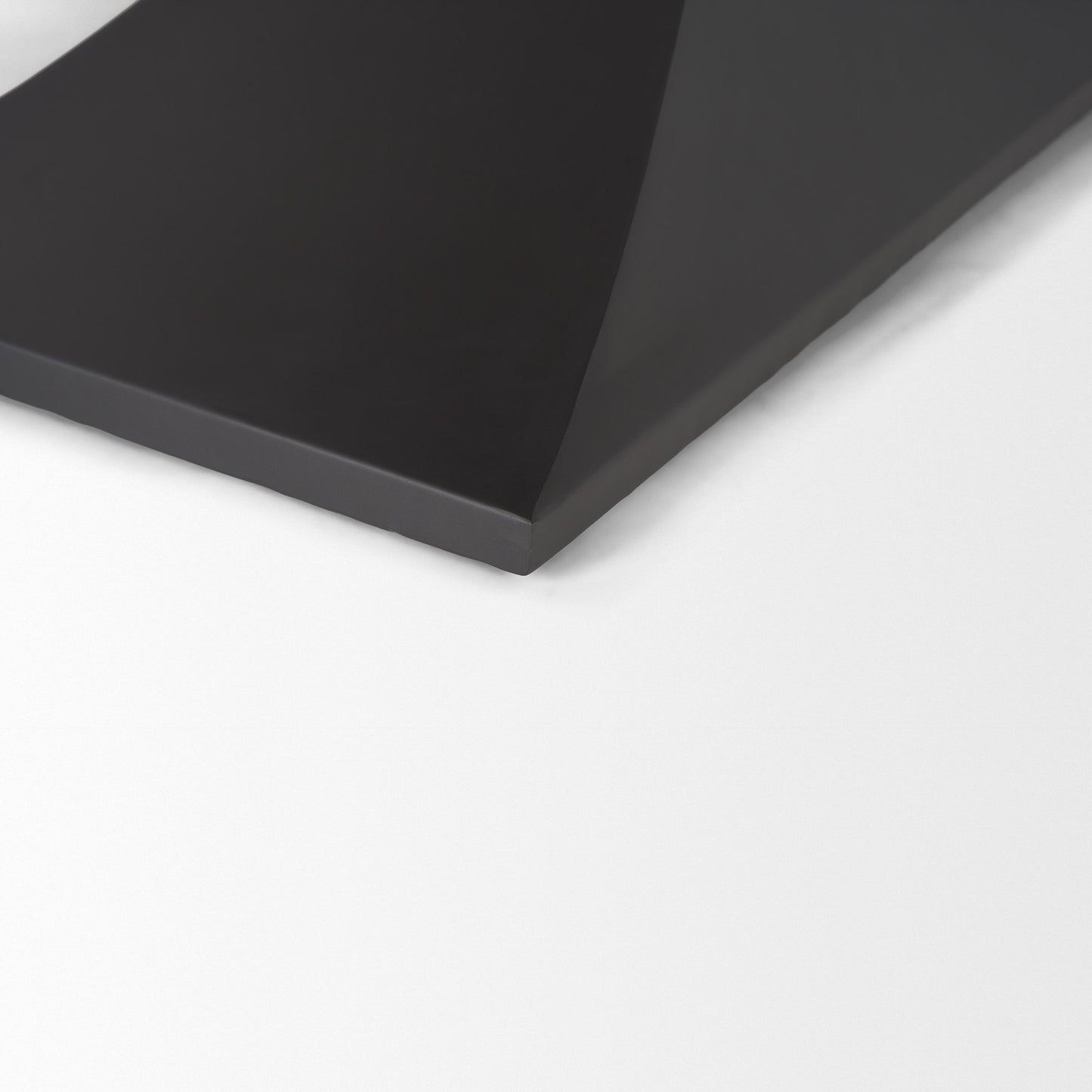 Maxton II 79x39 Rectangular Brown Solid Wood Top Dark Gunmetal Base Dining Table