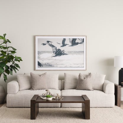 Strafford Small 10L x 9W Silver Resin Octopus